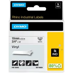 Κασέτα ετικετογράφου dymo rhino d18445 vinyl tape 19mm white - Dymo