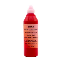 Μελάνι μαρκαδόρου λευκού πίνακα magic 200ml κόκκινο - Magic