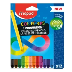 Ξυλομπογιές maped color peps infinity 12 τεμάχια - Maped