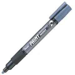 Μαρκαδόρος pentel paint marker dark grey - Pentel