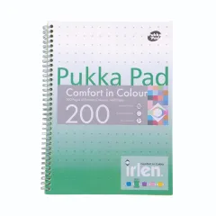 τετράδιο pukka pad σπιράλ irlen green a4 - Pukka pad