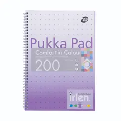 τετράδιο pukka pad σπιράλ irlen lavender a4 - Pukka pad
