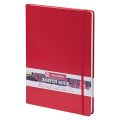 Μπλοκ sketchbook artcreation talens 21x30cm red 80 φύλλα 140gr - Talens