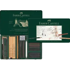 σετ faber castell monochrome pitt 112977 - Faber castell