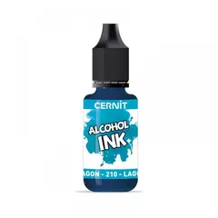 Μελάνι οινοπνεύματος cernit alcohol ink 20ml lagoon blue - Cernit