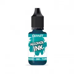 Μελάνι οινοπνεύματος cernit alcohol ink 20ml turquoise - Cernit
