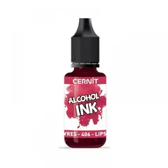 Μελάνι οινοπνεύματος cernit alcohol ink 20ml lips red - Cernit