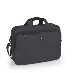 τσάντα gabol level casual 15.6'' μαύρο 413430 - Gabol