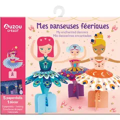 Κατασκευή auzou my activity pouch - my enchanted dancers 5+ - Auzou
