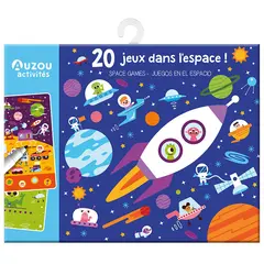 παιχνίδι auzou my games pouch - 20 games - space 3+ - Auzou