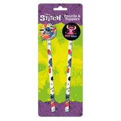 Μολύβια με γόμα 2 τεμάχια lilo & stitch - Pyramid