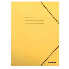 Ντοσιέ με λάστιχο prespan a&g pastel yellow - A&g
