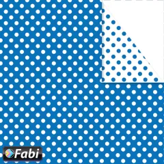 χαρτόνι διπλής οψης 50x70cm 220 gr. πουα μπλε - Fabi