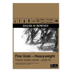 Μπλοκ daler rowney α5 fine grain 200gr 30 φύλλα - Daler rowney