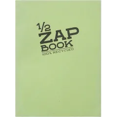 Μπλοκ σχεδίου clairefontaine 1/2 zap book 100% recycled a6 80 φύλλα - Clairefontaine