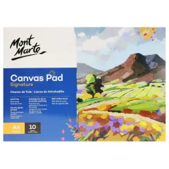Μπλοκ σχεδίου mont marte canvas pad a4 10 φύλλα 280gr - Mont marte