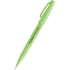 Μαρκαδόρος pentel brush sign pen fluo green - Pentel