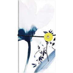 σημειωματάριο clairefontaine inkebana slim 9x18cm λευκό - Clairefontaine