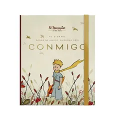 σημειωματάριο premium paper le petit prince fox on field 17.5x20.5cm με λάστιχο - Premium paper