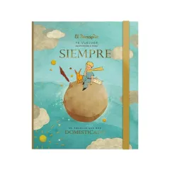 σημειωματάριο premium paper le petit prince planet 17.5x20.5cm με λάστιχο - Premium paper