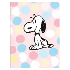 σημειωματάριο premium paper snoopy pastel flower 14.5x20cm - Premium paper