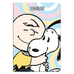 σημειωματάριο premium paper snoopy pastel hug 8.5x12.5cm - Premium paper
