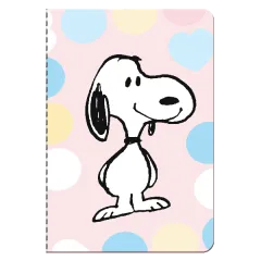 σημειωματάριο premium paper snoopy pastel solo 8.5x12.5cm - Premium paper