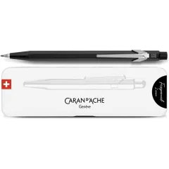 Μηχανικό μολύβι caran d'ache fixpencil 2mm μαύρο σε μεταλλική θήκη - Caran d'ache