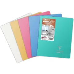 σημειωματάριο clairefontaine koverbook silver 17x22cm - Clairefontaine