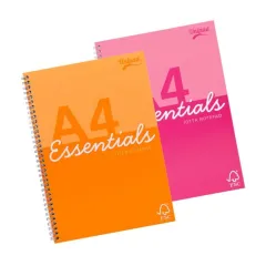 τετράδιο pukka pad unipad essentials με διπλό σπιράλ α4 - Pukka pad