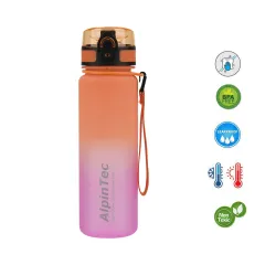 παγούρι alpin mood δίχρωμο orange - purple  500ml orpe - Alpinpro