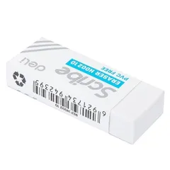 Γόμα deli scribe ασπρη μεγάλη - Deli