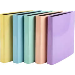 Ντοσιέ exacompta a4 pastel 2 κρίκοι 3 εκατοστά ράχη - Exacompta