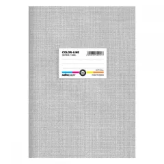 τετράδιο salko colorline α4 80gr. 40 φύλλα ανοιχτό γκρι - Salko
