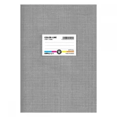 τετράδιο salko colorline α4 80gr. 40 φύλλα γκρι - Salko