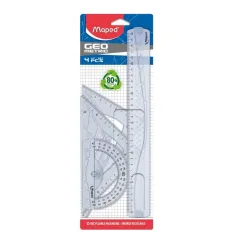 Γεωμετρικά όργανα maped geometric 30cm  4 τεμάχια - Maped