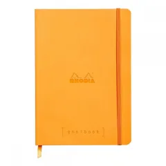 σημειωματάριο rhodia goalbook πορτοκαλί a5 120 φύλλα - Rhodia