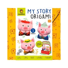 Κατασκευή ludattica origami the three little pigs 5+ - Ludaticca