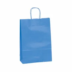 τσάντα χάρτινη σιελ 38x26x11cm συσκευασία 25 τεμαχίων - A&g