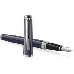 πένα waterman exception 24 slim blue ct 18k - Waterman