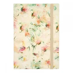 σημειωματάριο hugo boss a5 tie-dye flower cream lined - Hugo boss