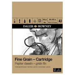 Μπλοκ daler rowney fine grain cart pad α3 160gr - Daler rowney