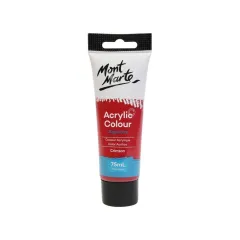 χρώμα ακρυλικό mont marte 75ml crimson 11 - Mont marte