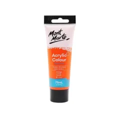 χρώμα ακρυλικό mont marte 75ml orange 07 - Mont marte