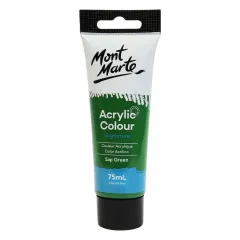 χρώμα ακρυλικό mont marte 75ml sap green 26 - Mont marte