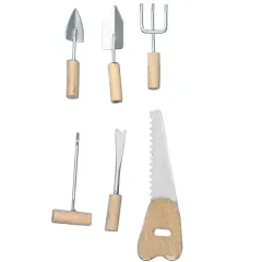 Εργαλεία μινιατούρες4-6.5cm 6 τεμάχια - Rayher
