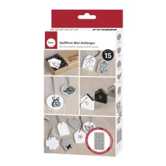Καλούπι σιλικόνης rayher 15 σχέδια κρεμαστά 26x14.5x1cm - Rayher