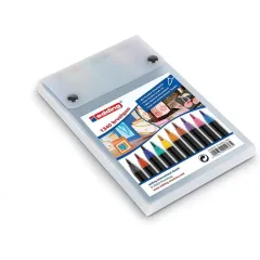 Μαρκαδόροι πινέλο για σκίτσο edding brush pen 1340 σετ 10 τεμαχίων - Edding