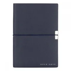 σημειωματάριο hugo boss a6 elegance navy lined - Hugo boss