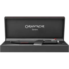 στυλό caran d'ache ecridor mat black σε μεταλλικό κουτί δώρου - Caran d'ache